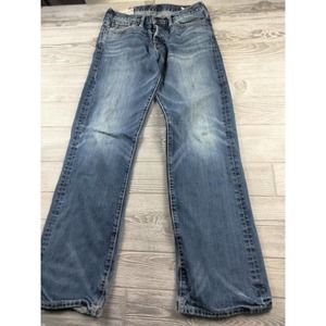 Abercrombie & Fitch Men's Size 30x32 Blue boot cut 100% Cotton Jeans